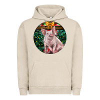 Pigment French Oak christmas pig Urban Hoodie - LillyAllenDesigns