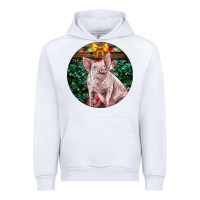 White christmas pig Urban Hoodie - LillyAllenDesigns