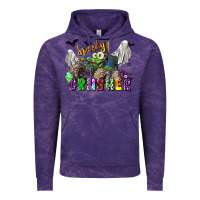 Cloud Purple spooky crusher monster truck Vintage Hoodie - LillyAllenDesigns