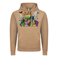 Vintage Coffee spooky crusher monster truck Vintage Hoodie - LillyAllenDesigns