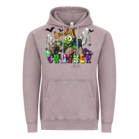Vintage Zinc spooky crusher monster truck Vintage Hoodie - LillyAllenDesigns