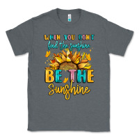Charcoal Heather when you dont find the sunshine be the sunshine Classic Tee - LillyAllenDesigns