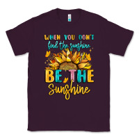 Plum when you dont find the sunshine be the sunshine Classic Tee - LillyAllenDesigns