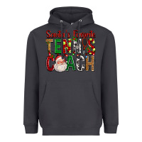 Smoke Santa's Favorite Tennis Coach For Christmas Heavyweight Hoodie - FaDigitalArtStudio
