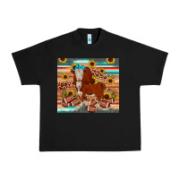 Black football hereford sunflower tumbler Urban Heavy Tee - JahusDesignShop