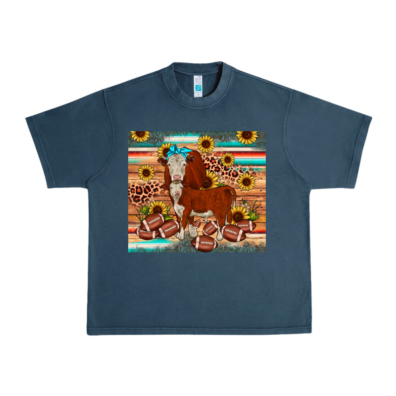 Football Hereford Sunflower Tumbler Urban Heavy Tee by JahusDesignShop | Teevron