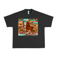 Pigment Black football hereford sunflower tumbler Urban Heavy Tee - JahusDesignShop