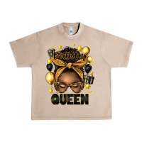 French Oak birthday queen afro messy bun Urban Heavy Tee - Artiststas