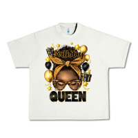 Pistachio birthday queen afro messy bun Urban Heavy Tee - Artiststas