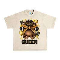 Sandshell birthday queen afro messy bun Urban Heavy Tee - Artiststas
