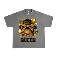 Tornado birthday queen afro messy bun Urban Heavy Tee - Artiststas