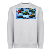 Heather Grey Children trucks Heavyweight Sweatshirt - TumblerDesignByShophia