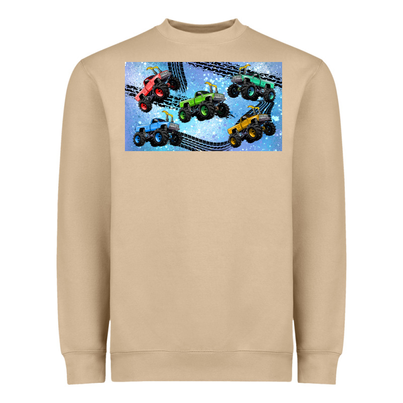 Children Trucks Heavyweight Sweatshirt by TumblerDesignByShophia | Teevron