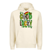 Tofu St. Patrick's It's a good day to have a lucky day Premium Hoodie - OliviaCreatesArt