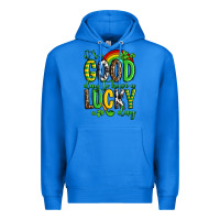 True Royal St. Patrick's It's a good day to have a lucky day Premium Hoodie - OliviaCreatesArt