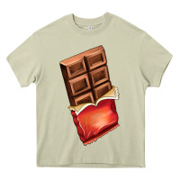 Mossy chocolate Heavy Core Tee - AdoDesignShop