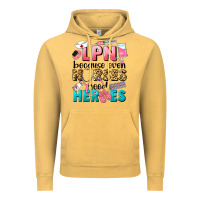 Vintage Mustard lpn because nurses need heroes Vintage Hoodie - LillyAllenDesigns