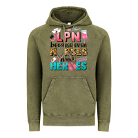Vintage Olive lpn because nurses need heroes Vintage Hoodie - LillyAllenDesigns