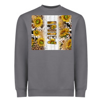 Storm western mother's day mini with cowhide and sunflowers tumbler tbs Heavyweight Sweatshirt - TumblerDesignByShophia
