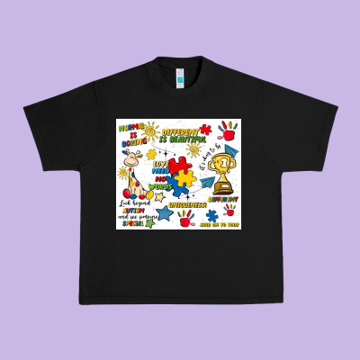 Autism Urban Heavy Tee Designed By Artiststas