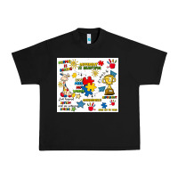 Black autism Urban Heavy Tee - Artiststas