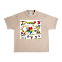 French Oak autism Urban Heavy Tee - Artiststas