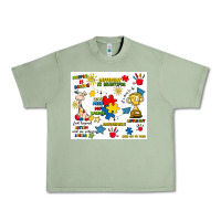 Oil Green autism Urban Heavy Tee - Artiststas