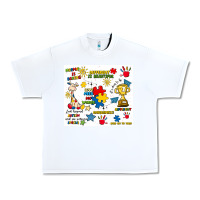 White autism Urban Heavy Tee - Artiststas