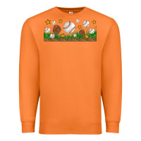 Carrot Baseball Glove With Leopard Libbey Glass Premium Sweatshirt - BundleAndBundleShop