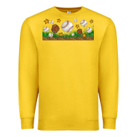 Lemon Baseball Glove With Leopard Libbey Glass Premium Sweatshirt - BundleAndBundleShop