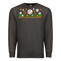 Smoke Baseball Glove With Leopard Libbey Glass Premium Sweatshirt - BundleAndBundleShop
