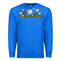 True Royal Baseball Glove With Leopard Libbey Glass Premium Sweatshirt - BundleAndBundleShop