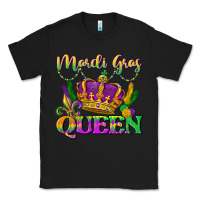 Black mardi gras queen Classic Tee - LillyAllenDesigns