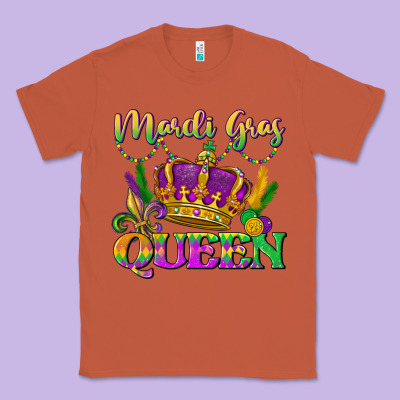 Mardi Gras Queen Classic Tee Designed By Lillyallendesigns