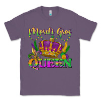 Lavender mardi gras queen Classic Tee - LillyAllenDesigns