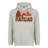 Moon Dust Feliz Navidad With Sombrero Tree Heavyweight Hoodie - BundleAndBundleShop