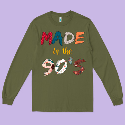 Made In The 90's Long Sleeve Tee Designed By Bettercallsaul