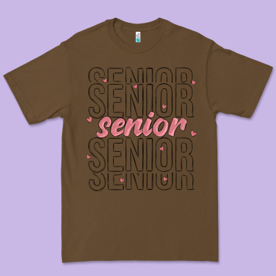 Senior Premium Tee Designed By Maliassmallbusiness