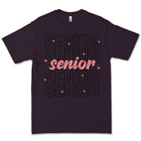 Plum senior Premium Tee - MaliasSmallBusiness