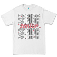 White senior Premium Tee - MaliasSmallBusiness