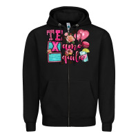 Black te quila te amo Zipper Hoodie - OliviaCreatesArt