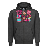 Charcoal Heather te quila te amo Zipper Hoodie - OliviaCreatesArt