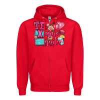 Red te quila te amo Zipper Hoodie - OliviaCreatesArt
