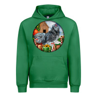 Emerald ameraucana rooster christmas Urban Hoodie - LillyAllenDesigns