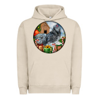 Pigment French Oak ameraucana rooster christmas Urban Hoodie - LillyAllenDesigns