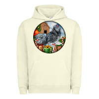 Pigment Pistachio ameraucana rooster christmas Urban Hoodie - LillyAllenDesigns