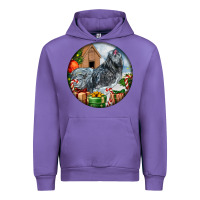 Tulip ameraucana rooster christmas Urban Hoodie - LillyAllenDesigns