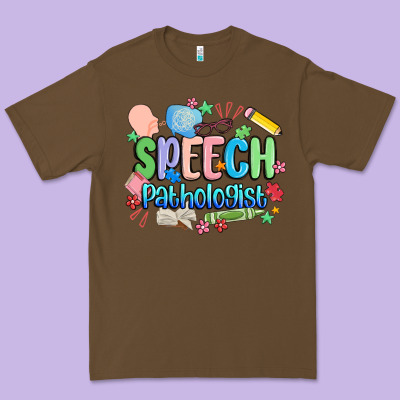 Speech Pathologist Premium Tee Designed By Maliassmallbusiness