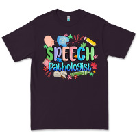 Plum speech pathologist Premium Tee - MaliasSmallBusiness