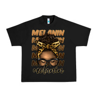 Black melanin afro messy bun Urban Heavy Tee - Artiststas